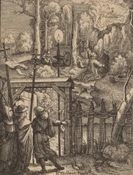 Jesus am Ölberg