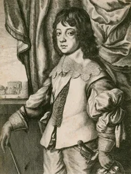 König Karl II. als Junge