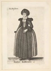 Mulier Basiliensis Frau von Basel, 1644