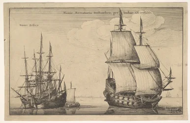 Naues Mercatorie Hollandicae per Indias Occidentales Niederländischer Ostindienfahrer, 1647