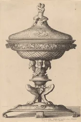 Verzierter Kelch, 1642