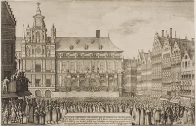 Proklamation des Vertrags von Münster
