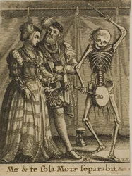 Das Brautpaar und der Tod