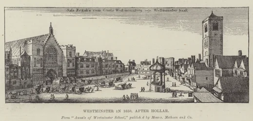 Westminster im Jahr 1650
