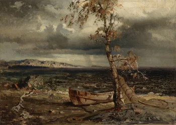 Sturm auf dem Näsijärvi-See