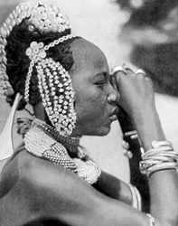 Ein nigerianisches Mädchen, 1936