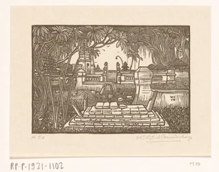 Friedhof bei Singaraja auf Bali