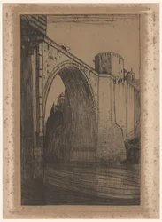 Puente de Alcántara über den Tajo in Toledo