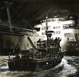 Der britische Lebensstil: Zollkutter der britischen Küstenwache