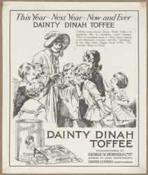 Dainty Dinah Toffee, ca. 1920