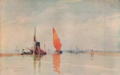 Früher Morgen. Venezianische Lagunen, um 1917
