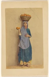 Orangenverkäuferin