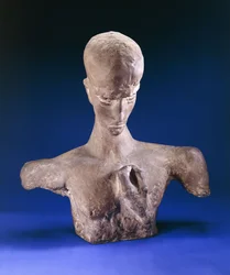 Kopf eines Denkers, 1918