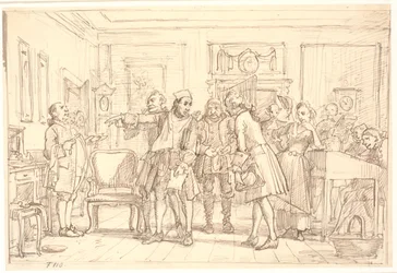 Der Vielbeschäftigte, I, 6