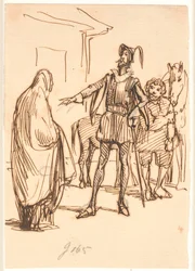 Don Quixote und Dona Roderiguez