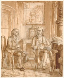 Minister Guldberg und Wessel