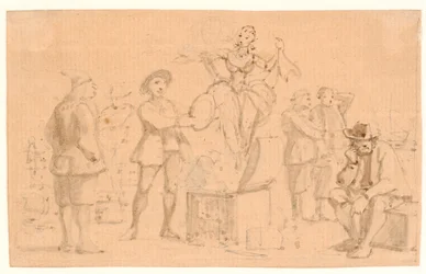 Peder Paars 1. Buch 2. Gesang. Venus steigt aus der Kiste