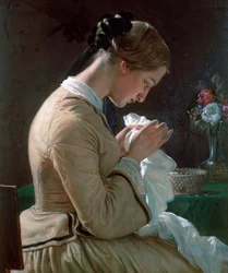 Porträt von Thora Maria Borch