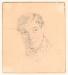 Porträt von Lorentz Ludvig Mozart Waagepetersen