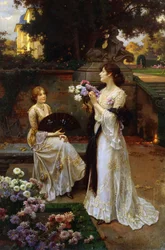 Blumen arrangieren