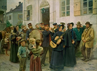 Sturmangriff auf ein Fischerdorf (Die Heilsarmee in Son)