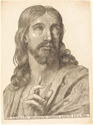 Christus in Halbfigur