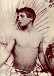 Studie eines männlichen Aktes, ca. 1900