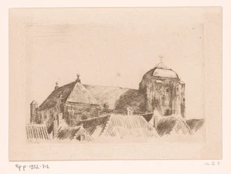 Ansicht der Grote Kerk in Veere