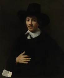 Selbstporträt eines Mannes, 1653 oder 1655