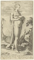 Juno mit Pfau. Juno (Titel auf dem Objekt). Das Urteil des Paris (Serientitel)