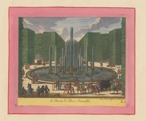 Florabecken in den Gärten von Versailles