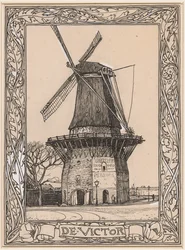 De Victor, Mühle in Amsterdam