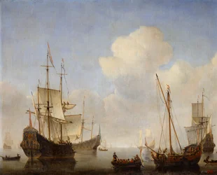 Das niederländische Geschwader an der westafrikanischen Küste, 1660er Jahre