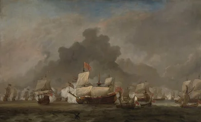 Die Schlacht von Solebay, 7. Juni 1672