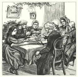 Weihnachten im Armenhaus