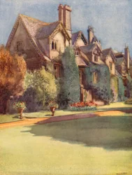 Die "mansiones" im Worcester College; ein Relikt der Halle der Benediktinermönche