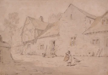 Dorfszene, Kent