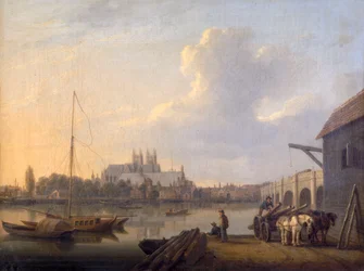 Westminster von Süden, ca. 1810