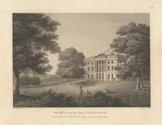 West Hill in Surrey, der Sitz von D. H. Rucker Esqr.