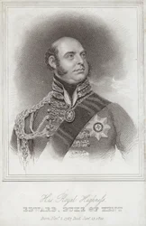 Porträt von Prinz Edward, Herzog von Kent und Strathearn