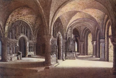 Die Kapelle "Unsere Liebe Frau" in der Krypta, Kathedrale von Canterbury