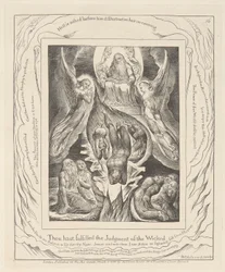 Buch Hiob, Platte 16, Der Fall Satans