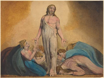 Christus erscheint seinen Jüngern nach der Auferstehung, ca. 1795