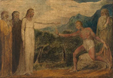 Christus gibt Bartimäus das Augenlicht zurück