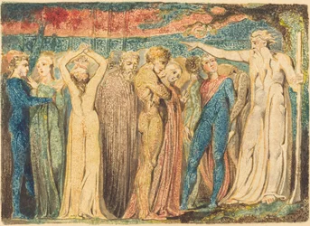 Joseph von Arimathäa predigt den Briten, ca. 1794-1796