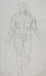 Old Parr in jungen Jahren, 1820