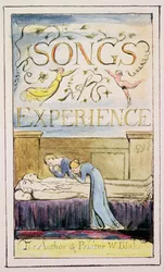 Titelblatt zu Songs of Experience: Platte 30 aus Songs of Innocence and of Experience (Kopie R) c.1802-08