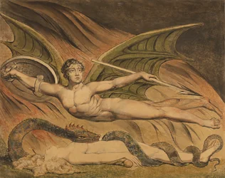 Satan jubelt über Eva