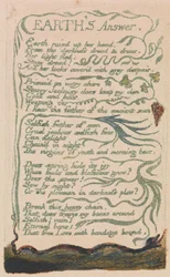 Lieder der Unschuld und der Erfahrung, Tafel 35, Antwort der Erde (Bentley 31)