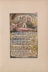 Lieder der Unschuld und der Erfahrung, Tafel 47, Der Engel (Bentley 41)